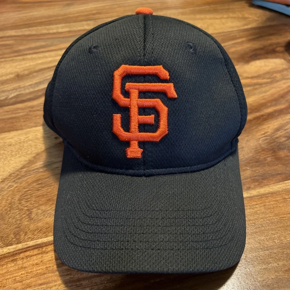 San Francisco Giants MLB Hat OC Sports Black Orange Youth Adjustable Cap